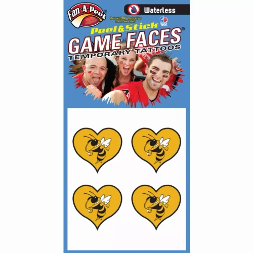 Waterless Peel & Stick Temporary Tattoos Fan-A-Peel / Gamesfaces