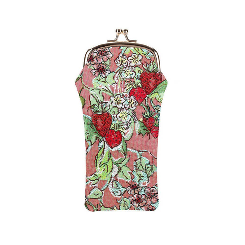 Wild Strawberry Glasses Pouch