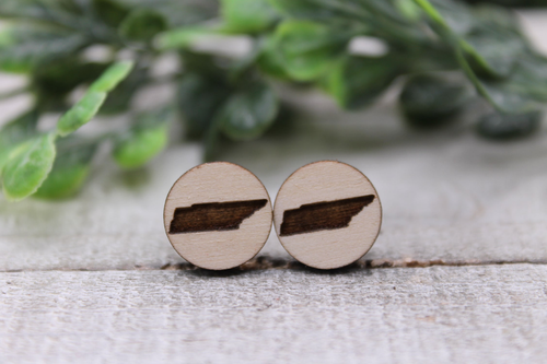 Tennessee || 12mm Stud Earrings