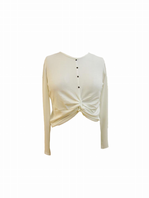 Lightning Bold Top with Knot & Rhinestones