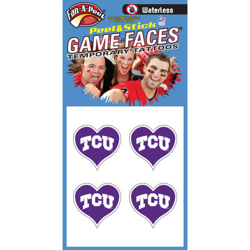 Waterless Peel & Stick Temporary Tattoos Fan-A-Peel / Gamesfaces