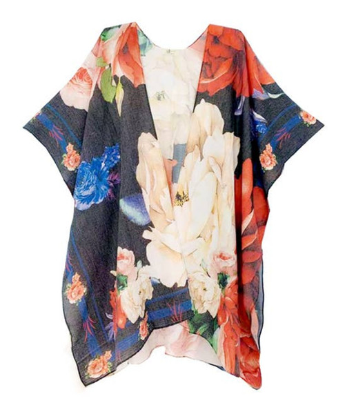 Peonies Kimono