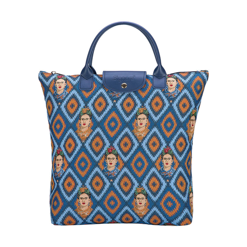 Frida Kahlo Foldaway Grocery Bag