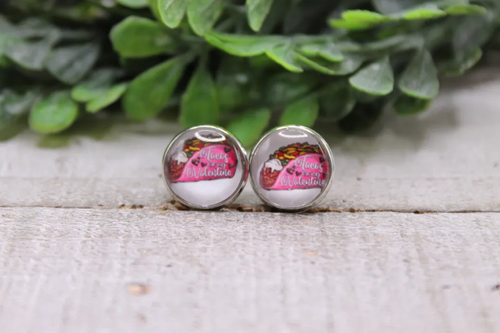 Tacos are my Valentine || Stud Earrings