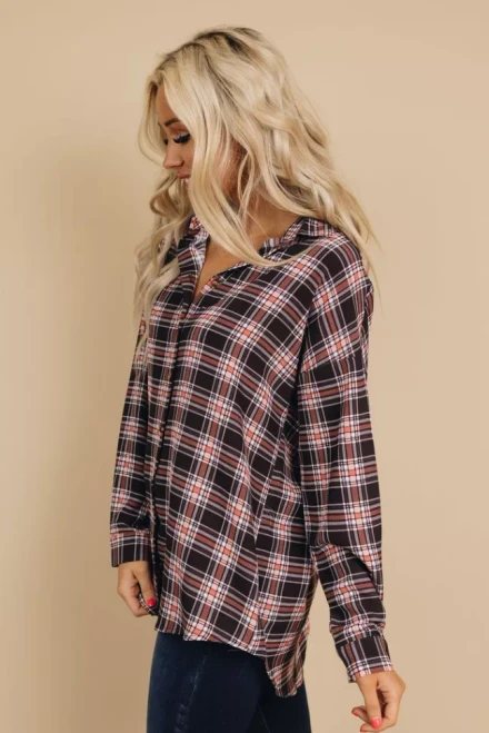 Jess & Josie Plaid Shirt
