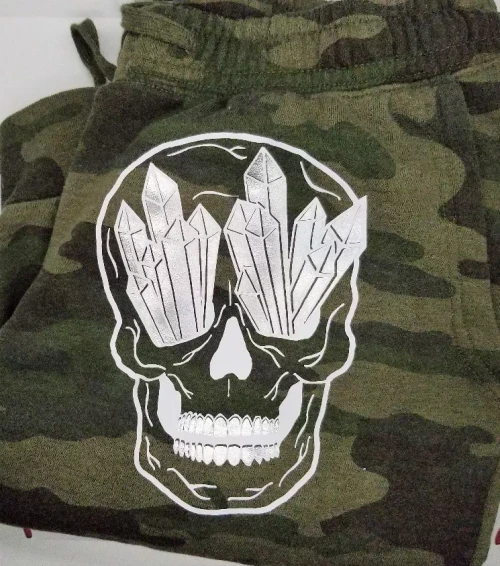 Crystal Skull Camo Sweatpants