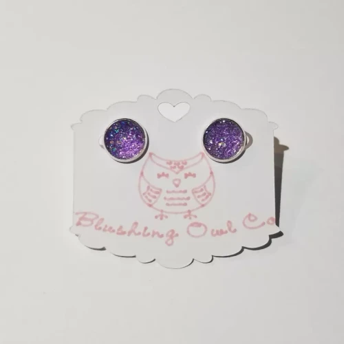 Druzy Stud Earrings