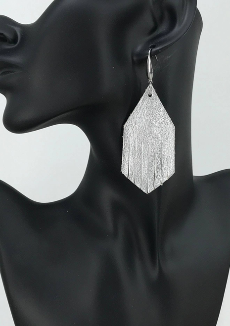Genuine Leather Earrings 