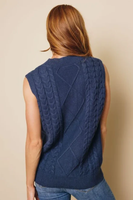 Arya Sleeveless Sweater Tank