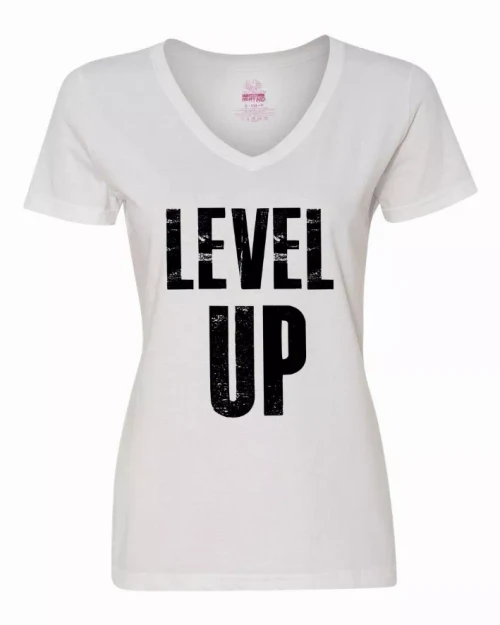 Level Up ladies Shirt Medium