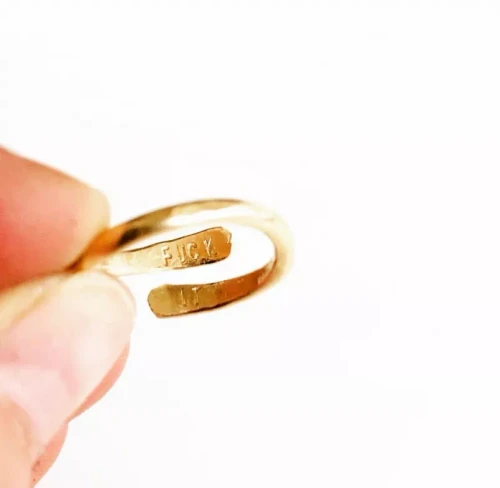 INSIDE "Fuck It" Ring on INSIDE