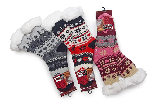 Warm & Fuzzy Cabin Slipper Socks