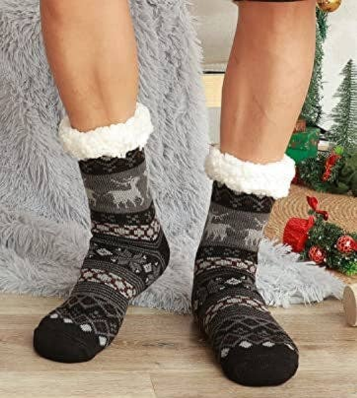 Warm & Fuzzy Cabin Slipper Socks