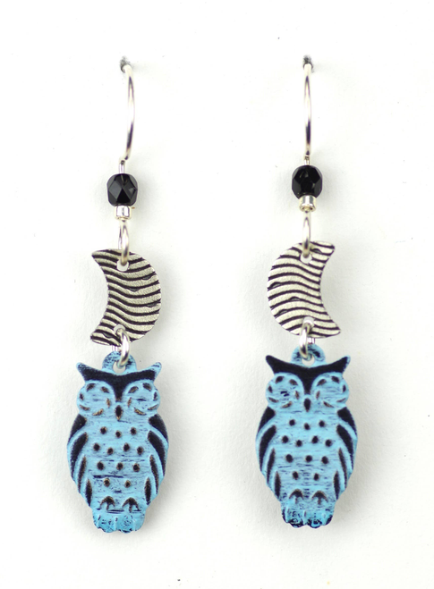 Moon & Blue Owl
