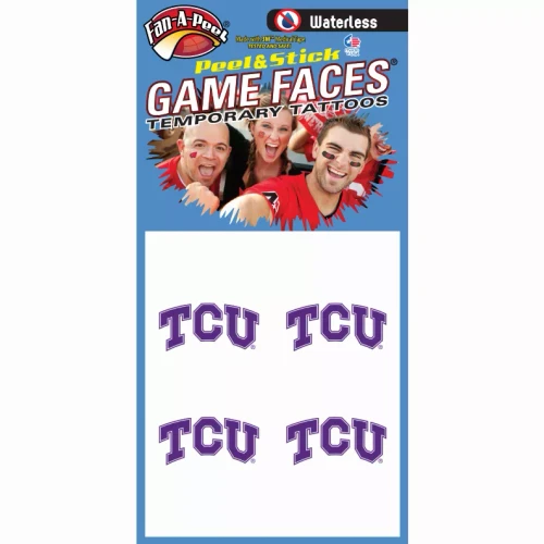 Waterless Peel & Stick Temporary Tattoos Fan-A-Peel / Gamesfaces