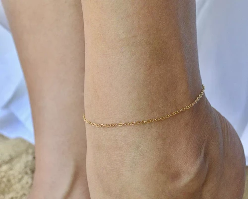 Dainty Gold Anklet