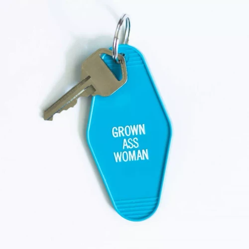 Grown Ass Woman Keytag