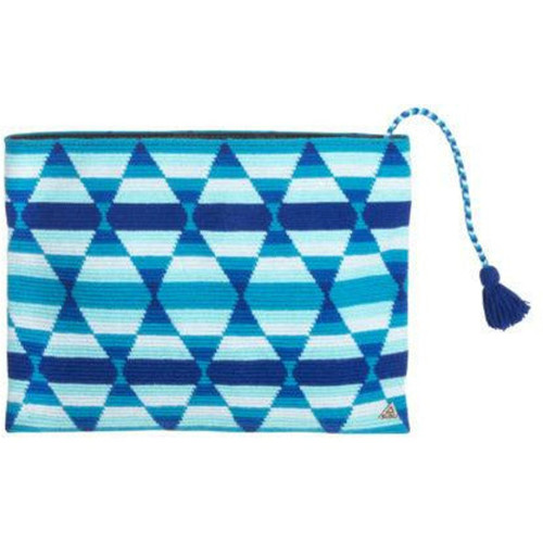 Spark Blue Clutch