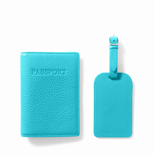 Leather Travel Set