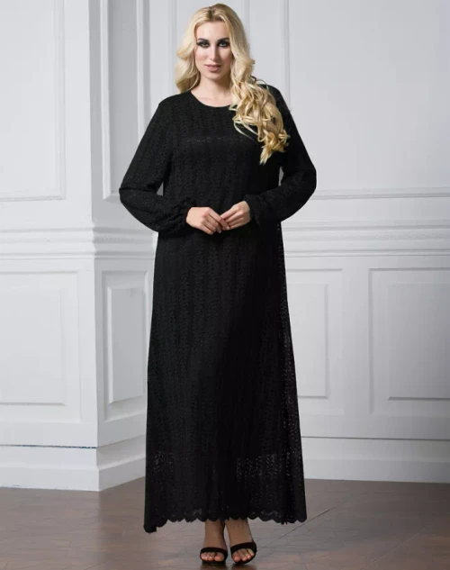 Vestido Lace Evening Dress