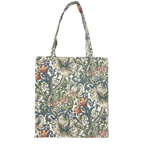 FLAT-GLILY |  WILLIAM MORRIS GOLDENLILY FLAT BAG