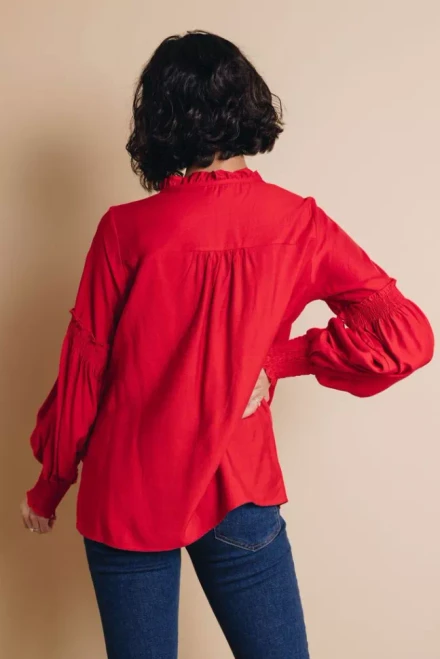 Carson Drawstring Blouse