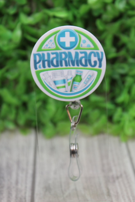 Pharmacy Badge/ID Holder Reel