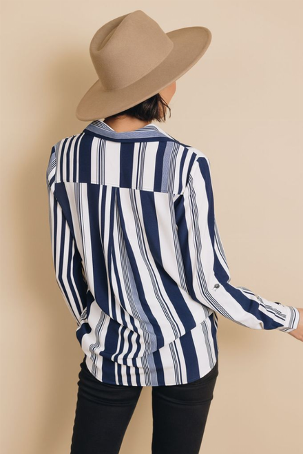 Possibilities Striped Shirt