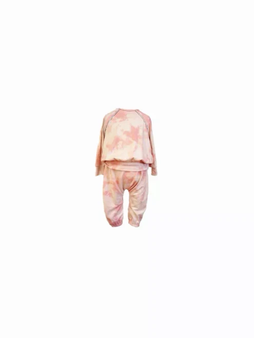 Tie Dye Tracksuit with Piping