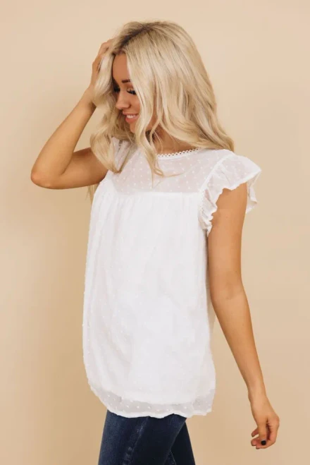 Lynn Polka Dot Top