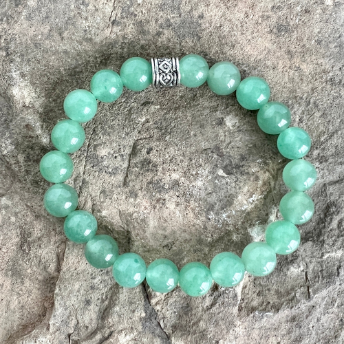 Green Aventurine Bead Bracelet