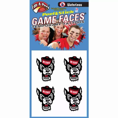 Waterless Peel & Stick Temporary Tattoos Fan-A-Peel / Gamesfaces