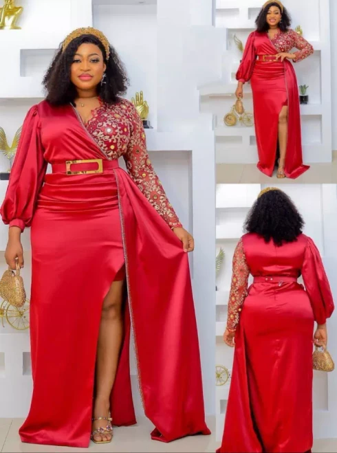 Crystals Elegant Stoned Dress