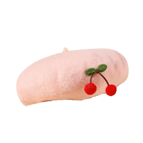 Cherry Decor Beret