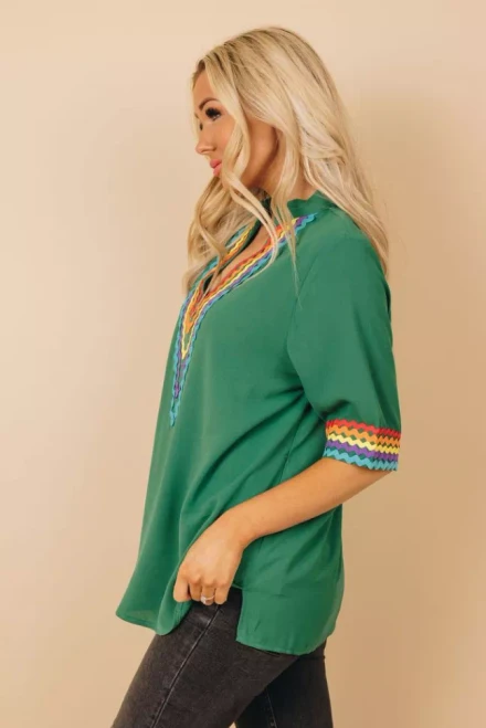 Libya Colorblock Top