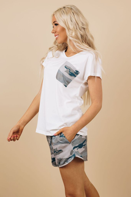 Confident Camo Loungewear Set