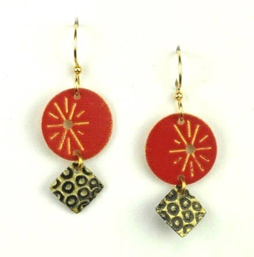 Two Part Red & Gold/Black
