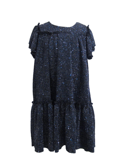 Holiday Ready Dress with Ruffle Hem
