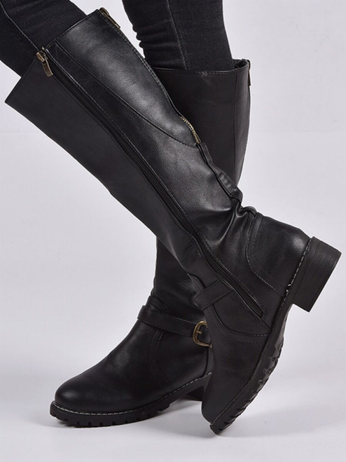 Women Flat high Knight Boots