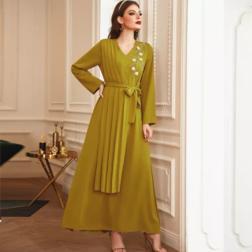 Turkey Embroidery Vintage Dress