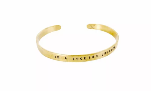 I'm a Fucking Unicorn Cuff