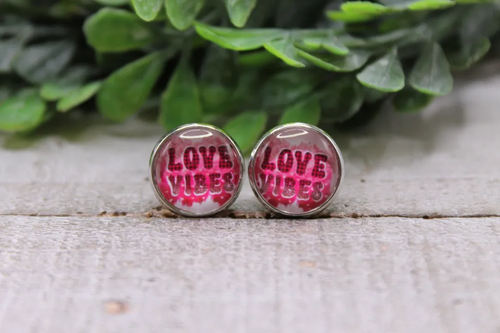 Love Vibes || Stud Earrings