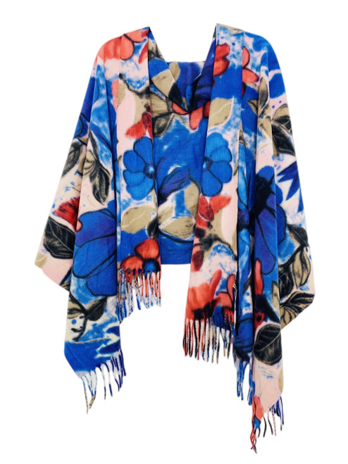 Softer Than Cashmere Floral Shawl/Scarf