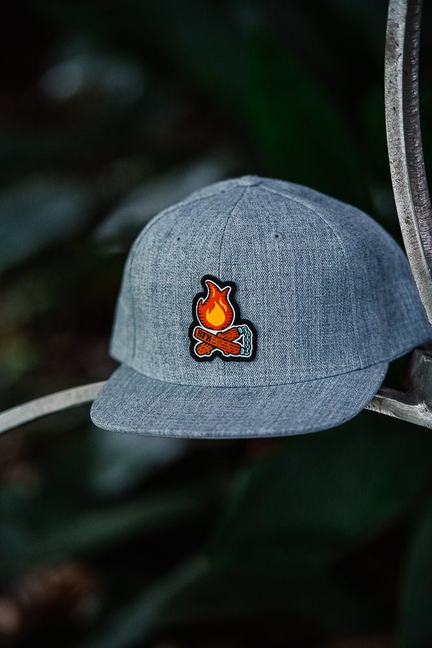 Nunchuck Fire Snapback Hat