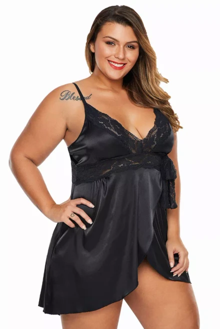 Lace Bralette Nightdress