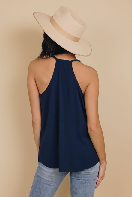 County Fair Lace V Neck Tank