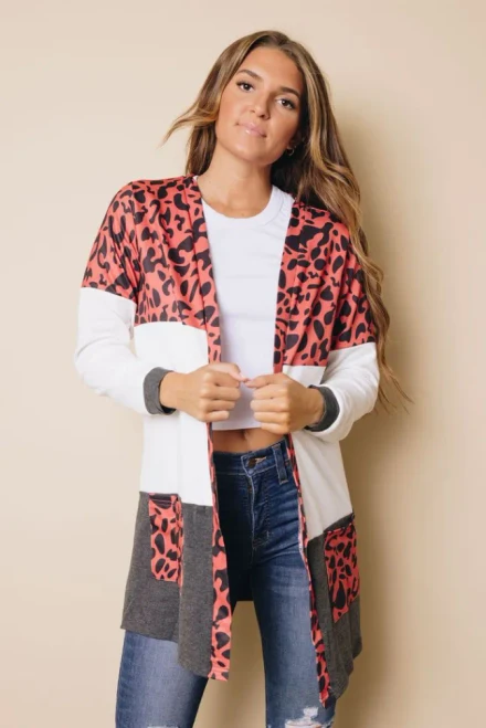 Montana Leopard Cardigan