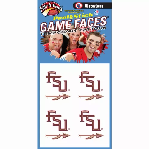 Waterless Peel & Stick Temporary Tattoos Fan-A-Peel / Gamesfaces