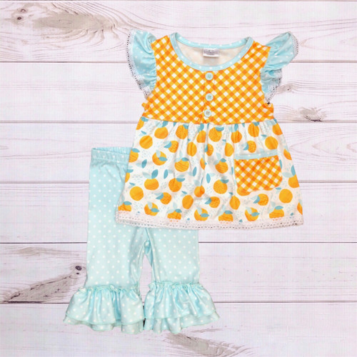 Citrus Outfit (Capri Pants)