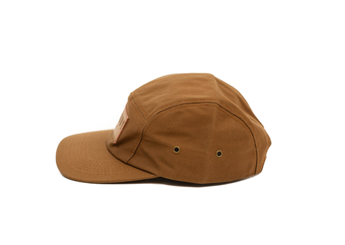 Waxed Canvas 5 Panel Hat